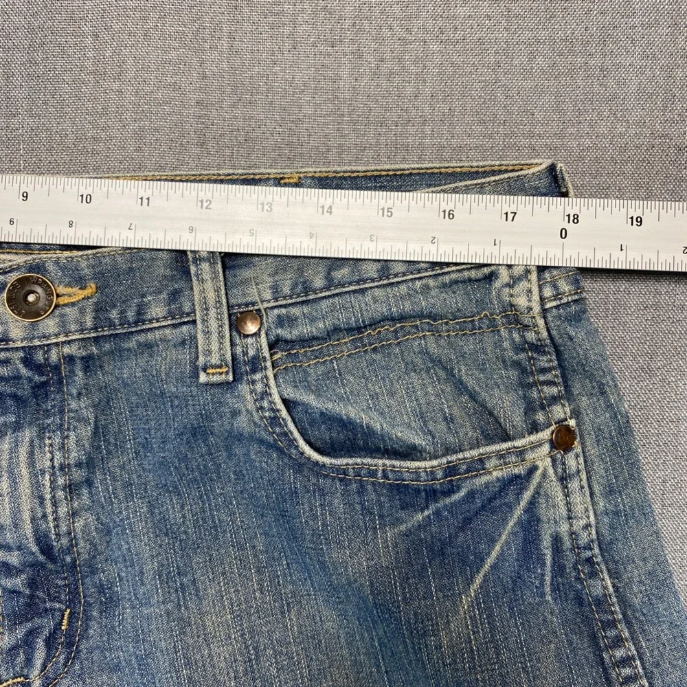 Wrangler Retro Mens Bootcut Jeans Medium Wash Blue Denim 36x32